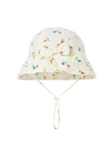 1 件 [1-2 岁] 婴儿亲肤柔软渔夫帽，幼儿可爱蝴蝶结设计太阳帽，多种颜色可选，吸湿排汗，防晒，防风，适合日常休闲穿着和户外使用 - 1PC - 查看 25