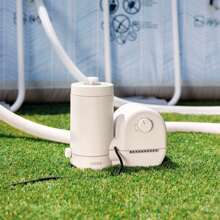 Intex Depuradora de cartucho para piscina, filtración 5.678 l/h, cartucho reemplazable tipo A, temporizador programable, Hydro Aeration, hasta 33.300 L, mantenimiento de agua en piscinas ✅ Entrega 24/48h a España (península)