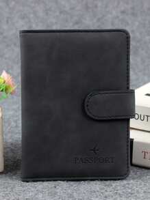 PU Leather Passport Cover RFID Anti-Theft Passport Holder With Multiple Card Slots, Airline Ticket & ID Card Pouch, Travel Accessories Travel Essentials Travel Must Haves Holiday Essentials Holiday Travel Bag - Multicolor - View 14