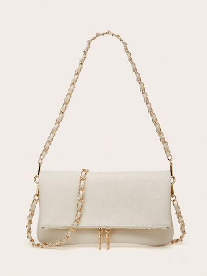 zijinling Women's Fashion High-End Underarm Chain Small Square Crossbody Shoulder Bag
