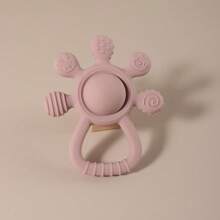 Baby Silicone Teething Toys, Infant Teether Toys With Multiple Teething Points, Teething Stick, Rattle - Multicolor - View 14