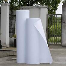 White Carpet For Wedding Ceremonies, Parties, Birthdays Indoor & Outdoor, Long Runway Carpet For Garage, Motorcycle, Decorative Events - White - View 2