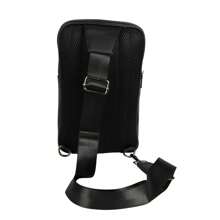 Perry Ellis Casual Large Capacity Men's Crossbody Bag - 黑色 - 查看 6