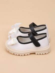 Girls' Leather Princess Shoes, New Spring Autumn Kids Shoes, British Style For Toddler