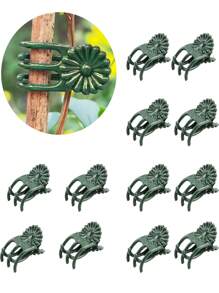 60 chiếc/40 chiếc-Kẹp cây lan, Kẹp thân cây, Dụng cụ làm vườn, Giá đỡ cây cho cây leo trong nhà, Dụng cụ leo tường cây xanh Kẹp cố định cây xanh Móc leo Vòng khóa xanh Thiết bị cố định cây xanh không để lại dấu vết - Nhiều màu - Xem 1