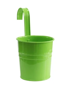 Macetas colgantes desmontables de hierro - Macetas de plantas de colores de caramelo para suculentas, decoración de interior, exterior y balcón