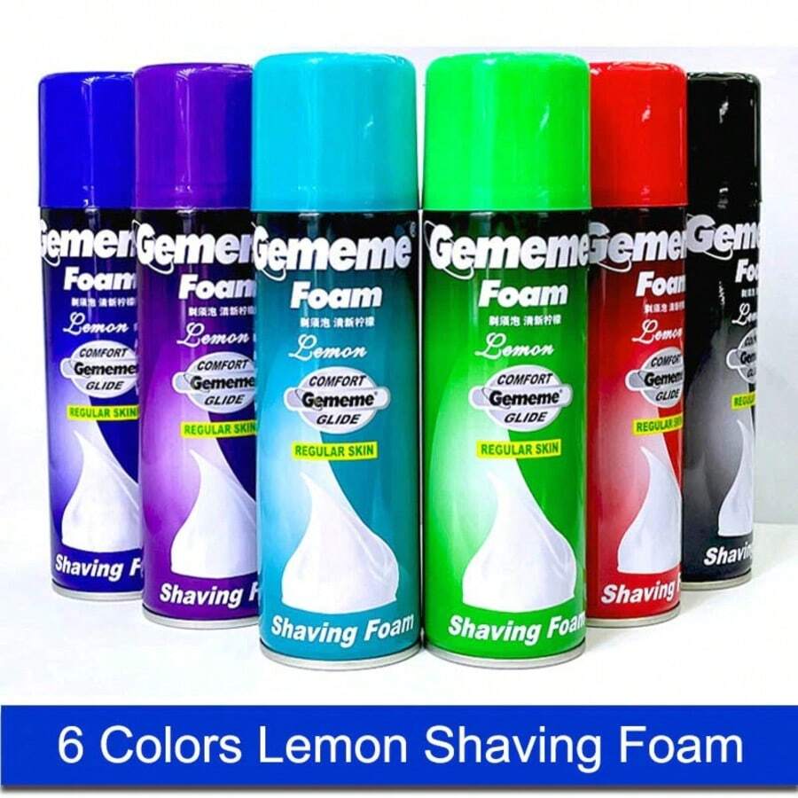 Crema de afeitar para hombre, espuma suave para Barba, Reduce la fricción manualmente, agua ionizada, adecuada para toda la piel, espuma hidratante - aleatorio - Ver 1