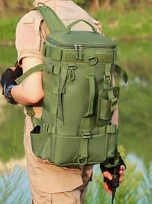 男士钓具包 - 斜挎式钓具盒，适用于存放钓具和配件 | 男女通用钓具收纳包 | 户外徒步、徒步背包、男士多功能背包、户外旅行包、父亲节、生日、毕业典礼、圣诞节礼物、送给男友的礼物、男士背包