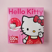 1PC Sanrio DIY100pcs Cartoon Leuke Waterdichte Hand Account Geschenkdoos Versierd Met Stickers Voor Studenten Terug Naar School Geschenken