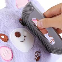 4pcs Soft Silicone Cat Hair Remover Brush - Pet Fur & Lint Cleaning Tool For Dogs And Cats, Ideal For Home Use