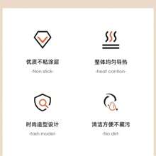 Molde para hacer gofres, bandeja para hornear, sartén antiadherente, rejilla para panqueques, pasteles caseros, herramientas para hornear muffins - Negro - Ver 4