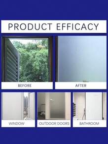 Matte Frosted Glass Paint, Office Blackout, Bathroom Glass Privacy Coating, Frosted Glass Paint
