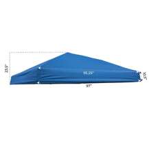 Replacement Top ONLY Slant Leg Frames Quest 10x10/8x8 Canopy