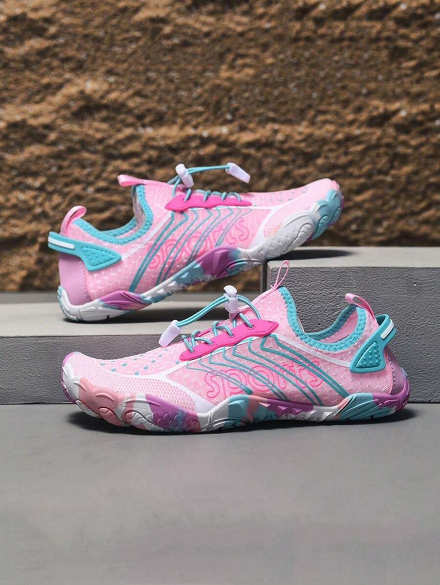 Men's Casual Water Sports Shoes, Breathable, Lightweight, Quick Dry, Non-Slip, Suitable For Surfing, Swimming, Fishing, Diving, Fitness Training, Outdoor River Tracking, Adjustable Fit