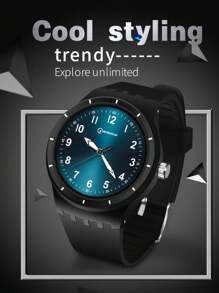 INS Style Boys' Simple Fashion Waterproof Luminous High-Quality Shockproof Anti-Fall Children's Watch