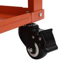 YUNRUX Red Welding Table Welding Table 600lbs Load Capacity Steel Welding 36*24in - Red - View 11