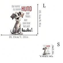 1pc/2pcs/3pcs You May Think My Dog Is Dumb But That Just Makes You An , Eyelash Print Iron-On Transfer Stickers, T-Shirt, Sweatshirt, Hoodie - Heat Press DIY Fashion Stickers - Mix Color