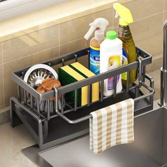 Kitchen & Bathroom Large Capacity Rack For Storage