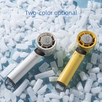 Portable Handheld Fan, Powerful Handheld Mini Fan, 100-Gear USB Rechargeable 3000mAh Battery Operated Fan With LED Display, Personal Cooling Fan Gift For Women & Men