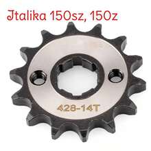 Piñón 14 T Italika 150sz, 150z, At125, At125rt, Dt125, Ft110 - Unitalla - Ver 2