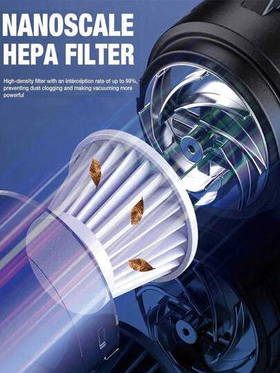 In Mini Version Stofzuiger Cleaner, High Power, Super Suction Emergency Functions: Seat Belt Cutting Blade, Pointed Cone To Break Windows; Rechargeable Lithium Battery Ultra Life Portable Must Have Holidays, Travels, Cleaners Dust Collection Vacuuming, Inflation Other Functions,Product Dimensions: Length: 16cm/6.3in Height: 17cm/6.7in view 4