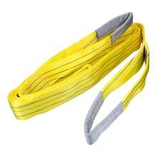 Polyester Sling, Eye To Eye, 3" X 4 M, Truper - Yellow - View 1
