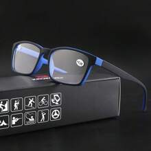 Classic For Men And Women Reading Glasses Simple And Minimalist Design Reading Glasses PC Frame Reading Glasses +1.0-+4.0 - White - View 2