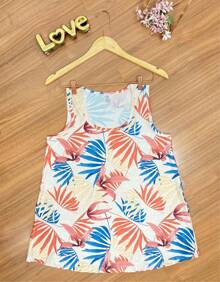 Premium Printed Plus Size Tank Tops Kit With 03 Sizes From G1 To G5, Does Not Wrinkle Or Pill, Prints Come Assorted - 彩色 - 查看 4