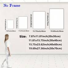 1pc Pop American Rap Male Singer NF Popular Music Album Posters Cover Aesthetic Modern Home Decoration Canvas Painting Wall Arts No Frame Gifts Birthday Graduation - Multicolor - View 7