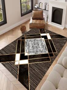 Luxury Style Indoor Decorative Carpet, Crystal Velvet Plush Indoor Rug, Living Room/Sofa/Bedroom/Bedside Anti-Slip Mat, Dining Room/Kitchen Carpet, Office Chair Pad, Entryway Doormat, Outdoor Picnic Blanket, Camping Mat