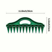 12-Hole Manual Seed Planter, Waterproof Durable Plastic, Ideal For Vegetables And Flowers, Gardening Planting Tool | Straight Line Seeder | Ergonomic Handle