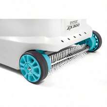 Aspiradora automática de lujo sobre el piso para piscinas más grandes, limpia suelos y paredes de piscina, elimina los escombros, bandeja de filtro extraíble, manguera sin enredos de 20 pies - 1 - Ver 9