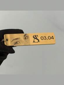 Gepersonaliseerde aangepaste oogfotoketting, lasergegraveerde roestvrijstalen hanger, damesketting, jubileumcadeau