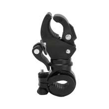 Bicycle Flashlight Mount - Universal Bike Light Holder For Mountain, Road, And Commuter Bikes – 360° Rotatable Front Light Bracket With Secure Clamp – Adjustable Bike Accessory For Handlebars, Easy Installation - Multicolor - View 8