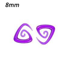 2PCS Ear Stretchers Ear Expansion Tools Acrylic Ear Expansion Acrylic Ear Expanders Auricle Puncture Ear Expansions Ear Decoration Ear Jewelry Piercing Jewelry
