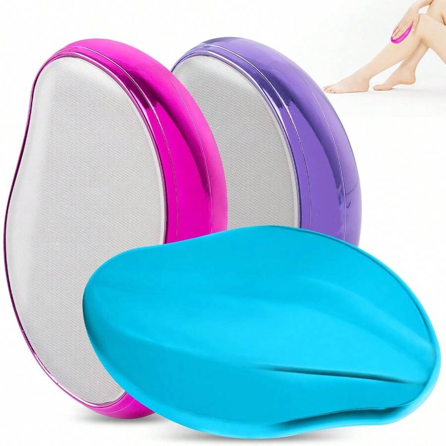 Crystal Hair Remover, Reusable Women Shaver For Underarms, Legs, Arms And Bikini Area, Waterproof Painless Exfoliation Crystal Hair Remover For Women, Provide Soft Smooth Silky Skin