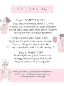 Deep Exfoliating Mitt - 100% Viscose Fiber Scrub Glove For Cleaning Skin And Sloughing Off Dead Skin And Dirt, Bath And Body Works, Shower, Living Room Home Bedroom Bathroom House Decor, Travel Stuff, Wedding, Party, Birthday