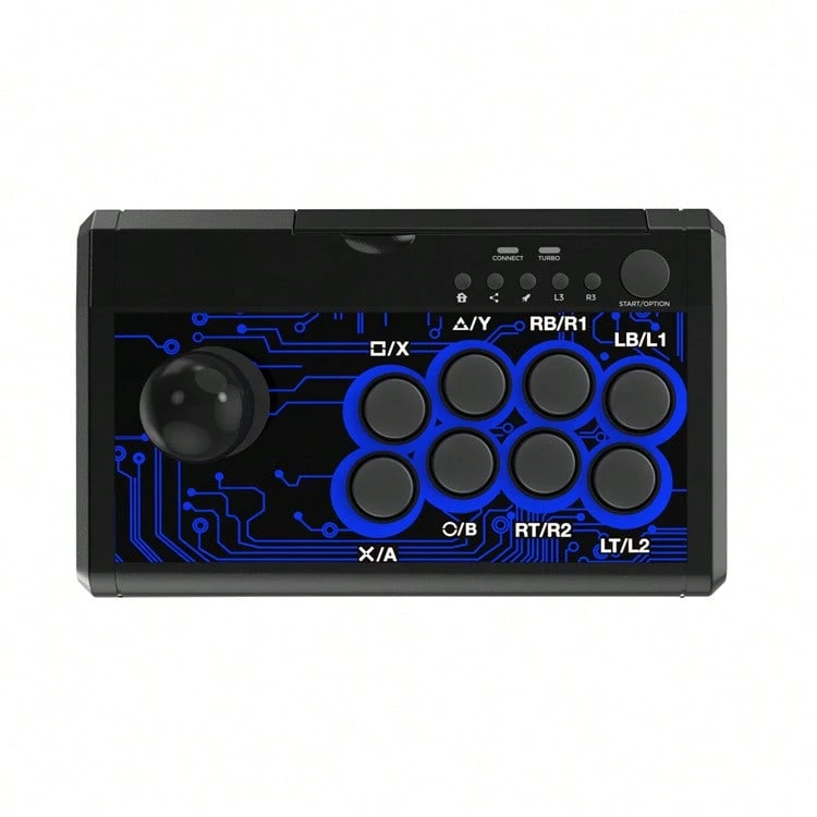 DOBE FOMIS ELECTRONICS 7 In1 USB Arcade Fight Stick Street Fighting ...
