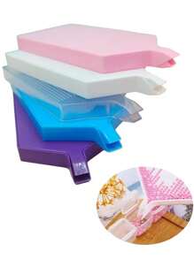 Large Capacity Diamond Painting Tray Plastic Drill Plate Nail Art Beading Plates Cross Stitch Embroidery Accessories Tool