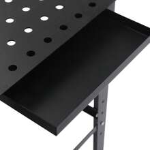YUNRUX 1320 Lbs Load Capacity Welding Table Weilding Table Metal Welding Bench - Black - View 10