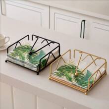 1pc Paper Towel Holder, Elegant & Minimalist Design, High-Quality Metal Spraying, Suitable For Home, Living Room, Dining Room Decor, Kitchen, Office Desk, Dining Table & Cafe, Essential Paper Towel Storage, Fashionable, Mother's Day Gift For Home Kitchen Bedroom Living Room Dining Room, Home Decoration Accessories, Decorative Box, Women Wedding Gift, Summer Travel Holiday Festival Must-Have