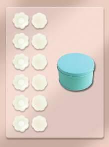 2/6/12 Box Women's Silicone Nipple Sleeve Invisible Waterproof Anti-Friction Breast Petals Seven Colors Of Choice - Multicolor - View 32