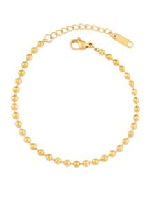 2pcs 2/3/4mm Bead Bracelet Stainless Steel Beads Chain Bracelets Blank Base For DIY Bracelet Jewelry Making Accessories - DIY Chains - View 14