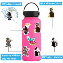 54 件毕业季贴纸乙烯基贴纸剪贴簿、日记、笔记本电脑、保险杠、滑板、水瓶、电脑、电话、卡通、安全帽、汽车贴纸 - 彩色 - 查看 7