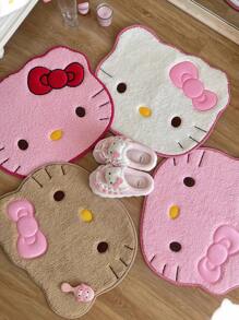Sanrio Sanrio Cute Cartoon Floor Mat Hello Kitty Animal Bedroom Bathroom Absorbent Car Decorative Carpet Floor Mat Towel