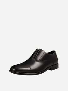 Bruno Marc Men's DP Lace Up Oxford Dress Shoes Brogues Derbys - Black - View 2