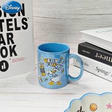 1 Cốc sứ xanh hình chuột Mickey Disney được cấp phép chính thức 400ml Thiết kế nhân vật Minnie Donald Daisy Pluto cổ điển Hoàn hảo cho bữa sáng Cốc đựng nước cà phê Văn phòng tại nhà Bếp Lễ hội Giáng sinh Quà tặng sinh nhật - Chim Donald xanh MN-84346 - Xem 3