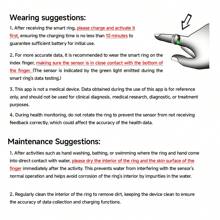 SIMSONLAB Valentine Day Best Choice Smart Ring, Intelligent Fitness Ring With Pedometer, Unisex Design, Great Sporty And Daily Leisure Gifts For Men Or Women