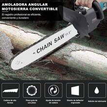 Seokiwi Esmeriladora Angular Inalámbrica, Amoladora Corte+pulidora - Azul - Ver 11