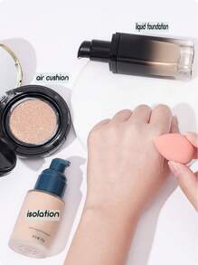 Super Soft Makeup Sponges, Multi-Color, Damp Or Dry Use, Finely Textured, Non-Absorbing Cosmetic Makeup Sponge